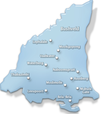 conference venues in Bushveld region , limpopo province